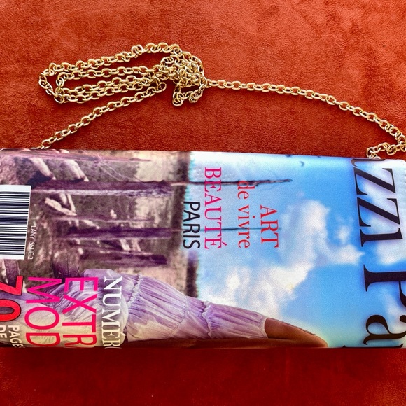 Chic Paparazzi FASHION MAGAZINE Convertible Shoulder Bag PURSE - Picture 7 of 7